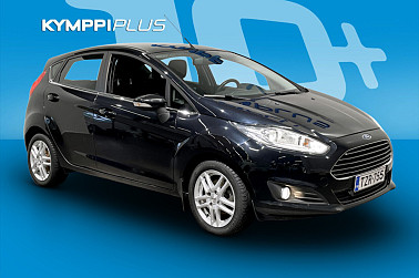 Ford Fiesta 1,0 EcoBoost 100hv PowerShift Titanium A6 5-ovinen ** Lohko / Tutkat / Bluetooth ** - Taloudellinen, varusteltu ja vähän ajettu – Fiesta parhaimmillaan!