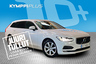 Volvo V90 D3 Momentum aut **Suomi-auto / LED / HUD / Volvo On Call / Navi / Digimittaristo / Koukku** - RAHOITUSKORKO tähän autoon vain 1,99% - Ei AdBlue -järjestelmää / Polttoainekäyttöinen lisälämmitin / Avaimeton käyttöjärjestelmä