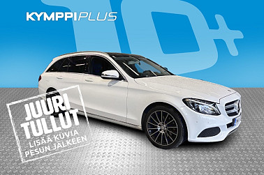 Mercedes-Benz C 220 BlueTec T A Premium Business ** Vetokoukku / Huoltohistoria / 2 x renkaat / Panorama / LED ** - RAHOITUSKORKO tähän autoon vain 1,99% -
