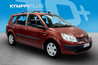 Renault Grand Scenic 1,6 16V * 1. Omisteinen Suomi-auto! / 7-paikkainen / Vetokoukku * - Edullinen 7 paikkainen Suomi-auto yhdeltä omistajalta.