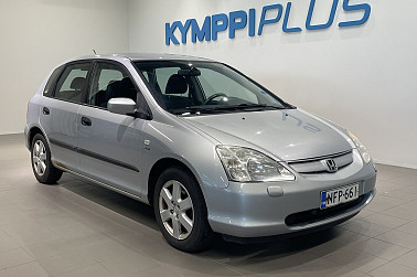 Honda Civic 1,6i LS 3d AT ** Lohko+sisäpistoke / Ilmastointi / 2 Renkaat ** - Edullinen ja varusteltu Civic – fiksu arkipeli. MYYDÄN HUUTOKAUPASSA – TARTU TILAISUUTEEN!