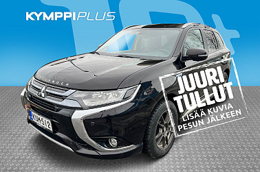 Mitsubishi Outlander PHEV Instyle Business 4WD 5P **Adapt.vakionopeudensäädin / Nahkasisusta / LED / Remote Control** - Lasinen kattoluukku / 360° kamera / 2x renkaat ja vanteet / Vetokoukku