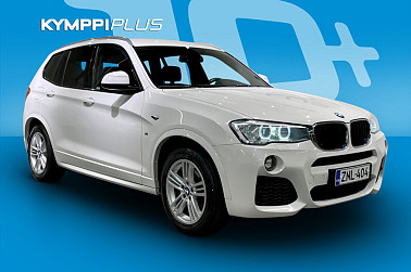 BMW X3 F25 xDrive20d A Business M Sport ** Xenon / Koukku / Urheiluistuimet / P.tutkat / HiFi-äänentoisto ** - RAHOITUSKORKO tähän autoon vain 1,99% - BMW X3 M Sport tyyliä
