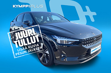 Polestar 2 Long Range Dual Motor, 300kW, 78kWh * Pilot lite / Plus paketti / Koukku / 2 x renkaat ja vanteet / Musta - Laadukas ja näyttävä sähköauto huippuvarusteilla – tyyliä, tehoa ja mukavuutta joka kilometrille!