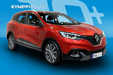 Renault Kadjar Energy dCi 110 EDC-aut Bose ** Navi / Tutkat / Puolinahat ** - Renault Kadjar – tyylikäs, tehokas ja täynnä asennetta. Tämä crossover tekee jokaisesta ajosta nautinnon ja jokaisesta matkasta seikkailun.