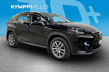 Lexus NX 300h Hybrid A AWD Comfort Business ** Suomi-auto / Vetokoukku / Adapt. vak / Peruutuskamera ** - RAHOITUSKORKO tähän autoon vain 3,49% - ** Keyless / Nahkasisusta / Sähkökontti **