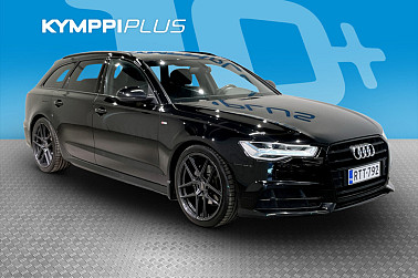 Audi A6 Avant Business Sport 2,0 TDI 140 kW ultra S tronic ** Navi / S-line paketti / Sport penkit / LED ** - Nahka-alkantara verhoilu, Comfort-paketti, Webasto, Koukku.
