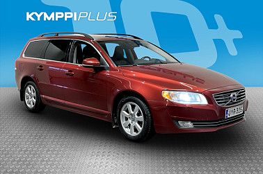 Volvo V70 D4 Momentum aut ** Lämmitettävä tuulilasi / Adapt. vakkari / Koukku / Webasto ** - Harvinaisen hyvin varusteltu Momentum ja säntillisesti huollettu! Juuri huollettu!