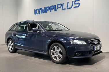 Audi A4 Avant 1,8 TFSI 88 kW multitronic **Öljynkulutusremppa tehty! / Vakkari / Lämpöpaketti / Koukku ** - Ketju vaihdettu ja öljynkulutusremontti tehty – tilava ja huollettu A4 valmiina ajoon!