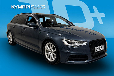 Audi A6 Avant 3,0 V6 TDI Biturbo 230 kW quattro tiptronic ** Navigointi / LED-ajovalot / Kahdet renkaat / S-line - Varustelultaan A6 tarjoaa miellyttävää ja modernia ajokokemusta!
