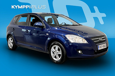 Kia cee'd 1,6 EX HB 5D A/T **Nahkaverhoilu / Aut. ilmastointi / Lohko ja sisäp. ** - Luotettava, hyvin varusteltu ja huollettu Suomi-Kia – valmiina uusiin kilometreihin!