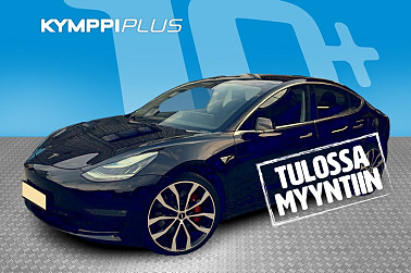 Tesla Model 3 Performance Dual Motor AWD - ** FSD / Lasikatto / ACC / Kamera / Navigointi / LED-ajovalot **