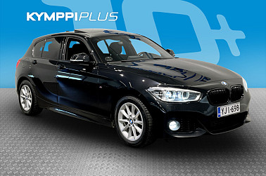 BMW 118 F20 Hatchback 118i A Business M Sport **P.kamera / Tutkat / Sporttipenkit / Vakkari / Keyless** - Tyylikäs pikku bemari M Sport paketilla!