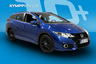 Honda Civic Tourer 1,8i Elegance Plus AT / Peruutuskamera / Bluetooth - Luotettava ja käytännöllinen Honda Civic – kaikki tarpeellinen mukana!