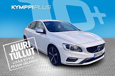 Volvo S60 T3 Business Classic R-Design aut ** / Webasto / Navi / Kessy / Voc / ** - RAHOITUSKORKO tähän autoon vain 3,49% - 2-omisteinen Suomiauto!