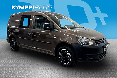 Volkswagen Caddy Maxi umpipakettiauto 1,6 TDI 75kW ** / Webasto / Suomi-auto / Juuri huollettu / ** - Sopii erinomaisesti työkäyttöön tai harrastuksiin.