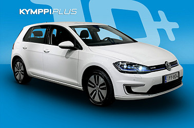 Volkswagen Golf e-Golf 100 kW (136 hv) automaatti ** Adapt. Vak. / LED / Kamera / Navi ** - Ajamisen ilo sähköisessä muodossa.