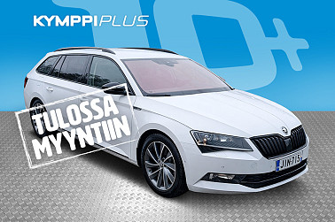 Skoda Superb Combi 1,4 TSI ACT SportLine DSG Autom. * Kessy / Webasto / Koukku * - Navigointi / Suomi-auto / Kuskin penkki muistilla / Nahka-alcantara