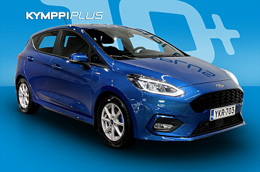 Ford Fiesta 1,0 EcoBoost 125hv A7 ST-Line 5-ovinen ** Navi / Sport penkit / Bang & Olufsen ** - Pieni mutta raivokas! Ford Fiesta ST-Line 2020 – urheilullinen, hauska ja fiksu kumppani, joka tekee arjesta rallipäivän.