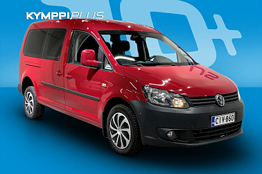 Volkswagen Caddy Maxi Trendline 2,0 TDI 103 kW, 4MOTION DSG ** 7-P / Webasto / Koukku / Vakkari / Huoltokirja ** - Volkswagen Caddy Maxi 2.0 TDI 4MOTION DSG, 7-paikkainen, huollettu, talvi- ja kesärenkaat.
