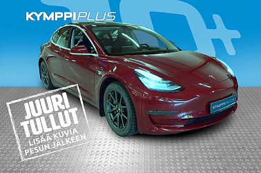 Tesla Model 3 Long-Range Dual Motor AWD - **ACC / Navigointi / Peruutuskamera / Bluetooth / Automaatti-ilmastointi / 2 x renkaat vanteineen**