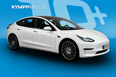 Tesla Model 3 Performance ** 2x renkaat ja vanteet / Lasikatto / ACC ** - Sähköistä voimaa ja urheilullista ajokokemusta ilman kompromisseja