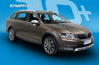 Skoda Octavia Combi 1,8 TSI 4x4 Scout DSG Autom. ** ACC / Led / P. Kamera / Vetokoukku / Kessy  / Webasto ** - Tehokas ja tilava 4x4 Scout – varusteltu Suomen keleihin, valmis seikkailuihin!