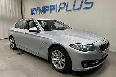 BMW 520 F10 Sedan 520d A xDrive Edition Exclusive ** Suomi-auto / HiFi / Lämpöratti / Vakkari - Tyylikäs ja tehokas BMW 520d xDrive Edition Exclusive! Neliveto, automaatti, nahkasisusta ja kattavat varusteet – ajonautintoa jokaiselle kilometrille