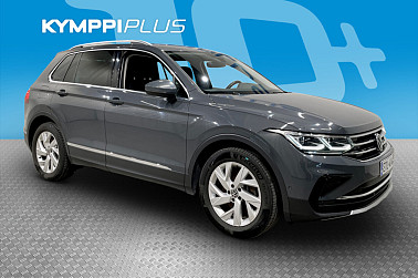 Volkswagen Tiguan Style Business eHybrid 180 kW DSG-automaatti ** IQ.Light / Koukku / ErgoActive-istuin / Adapt.vak / Carplay / Peruutuskamera ** - **SoH 91,2% / 1-omisteinen / Suomi-auto / Merkkihuollettu**