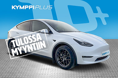 Tesla Model Y Long Range ** 2 x renkaat vantein / Lasikatto / Peruutuskamera / ACC / LED / Nahkaverhoilu ** - Tyylikäs ja tehokas sähkö-SUV huippuvarustein ja pitkällä toimintamatkalla.