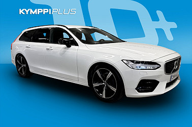 Volvo V90 D3 Business R-Design aut * Webasto / BLIS / Kamera / Koukku / Navi * - Tyylikäs ja hyvin varusteltu premium-farkku, joka tarjoaa ajomukavuutta ja turvallisuutta vuoden ympäri.