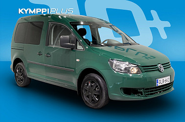 Volkswagen Caddy Trendline 1,6 TDI 75 kW DSG BlueMotion Technology ** 5-P / Webasto / Vakkari / Jakopää sekä kytkin tehty ** - Taloudellinen ja tilava VW Caddy 2014, DSG, ilmastointi, penkinlämmittimet, kahdet renkaat!
