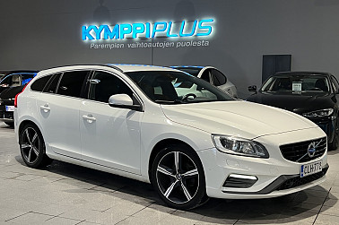Volvo V60 D3 Business Classic R-Design aut ** Webasto / VOC / Vetokoukku ** - Tyylikäs Volvo R-Design – ajomukavuutta joka kilometrillä!