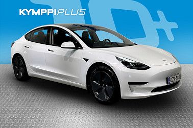 Tesla Model 3 Long Range ** 1-Om. Suomiauto / AMD Ryzen / Lämpöpumppu ** - RAHOITUSKORKO tähän autoon vain 3,89% - Jos joskus on ollut aikaansa sopiva ja fiksu auto, niin se on tämä tässä ja nyt!