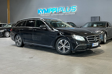 Mercedes-Benz E 200 d T A Business Avantgarde **LED / Adapt.vakionopeudensäädin / Webasto / Navi / Kamera** - 2x renkaat ja vanteet / Puolinahkaverhoilu / Ylläpitolaturi / Digimittaristo