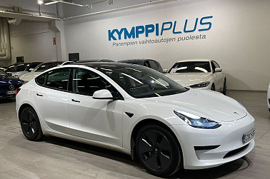 Tesla Model 3 Standard Range Plus**2 x renkaat vanteineen / Perustason Autopilot / Peruutuskamera / Sähkötoimiset etuistuimet** - Tesla Model 3 Standard Range Plus 2021 – Sähköautoilun huoleton ja moderni valinta