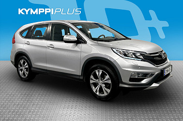 Honda CR-V 1,6 Diesel Elegance Plus AT **Vakionopeudensäädin / Ilmastointi / Kamera / Koukku** - RAHOITUSKORKO tähän autoon vain 1,99% - Juuri katsastettu / Moottorinlämmitin ja sisäpistoke / 2x renkaat alumiinivanteilla / Bluetooth