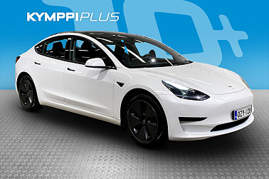 Tesla Model 3 RWD**2 x Renkaat / Vetokoukku / Lämpöpumppu / ACC / Navi / Peruutuskamera** - Tesla Model 3 RWD vm 2023 – Hiljainen, nopea ja älykäs