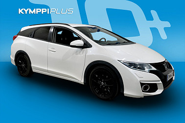 Honda Civic Tourer 1,8i Elegance Plus AT ** 1 omistaja / Suomi-auto / Peruutuskamera / Vakkari - Tyylikäs ja hyvin pidetty Honda Civic Tourer automaatti yhdeltä omistajalta, peruutuskameralla ja kattavalla varustelulla!