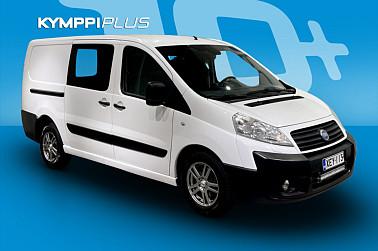 Fiat Scudo 12 2,0 Multijet 120 hv 6m3 ,pa ** Koukku / Webasto / P.tutka / Ilmastointi / Lisävalot ** - Fiat Scudo 6m³, jakohihna vaihdettu 07/2021, vetokoukku, ilmastointi, kahdet renkaat.