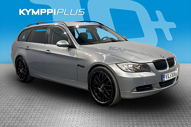BMW 318 E91 Touring ** Xenon / Vetokoukku / Urheiluistuimet ** - Sporttipenkit / Lohkolämppäri ja sisähaara / 2x alut