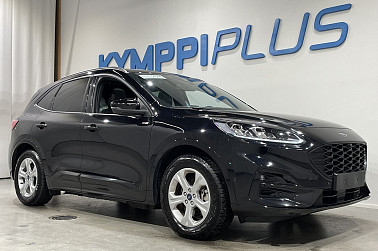 Ford Kuga 2,5 Ladattava hybridi (PHEV) 225hv CVT FWD ST-Line X 5-ovinen ** Adapt. Vakkari / Bang & Olufsen / Lasikatto / Koukku / Digimittaristo / Peruutuskamera - Upea ja urheilullinen Ford Kuga PHEV – tehokas, taloudellinen ja tyylikäs valinta, joka tarjoaa mukav