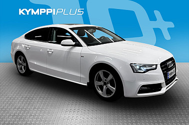 Audi A5 Sportback 2.0 TD 140 kW S-Line multitronic autom. ** / Sporttipenkit / Koukku / Tutkat / ** - S-line ulkopaketti / Kattoluukku / Navi