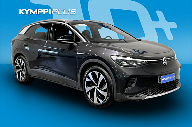 Volkswagen ID.4 Pro Performance 1ST 150 kW, akku 77 kWh ** Adapt.vakkari / Peruutuskamera / Vetokoukku ** - Sähkövoimaa ja mukavuutta: ID.4 1ST lämpöpumpulla, vetokoukulla ja hyvillä varusteilla!