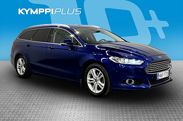 Ford Mondeo 2,0 TDCi 150hv PowerShift Titanium Business Wagon **Suomi-auto / Navi / Nahat / Kamera / Koukku** - Vakionopeudensäädin / Webasto / LED valot / Hihna vaihdettu