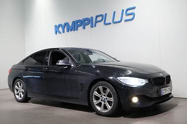 BMW 420 F36 Gran Coupe 420i A Business ** M-sport Lämpöratti / Tutkat / HiFi / Shadowline ** - Ajamisen iloa