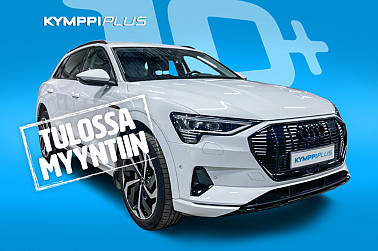 Audi e-tron 55 quattro ** 360° kamera / Vetokoukku / Muistipenkki / Ilma-alusta / Adapt. vak ** - Monipuolisesti varusteltu ja erittäin näyttävä Audi - osta heti!