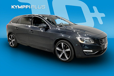 Volvo V60 D6 AWD Summum plug in hybrid aut** Adapt.vak / Nahat / Muistipenkki / BLIS / P-kamera / Webasto / Koukku - Hyvin varusteltu ja juuri huollettu Volvo uudelle omistajalle!
