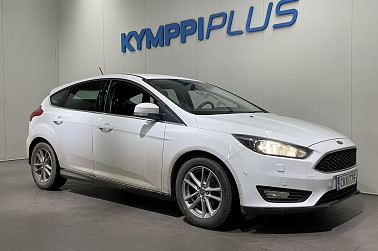 Ford Focus 1,0 EcoBoost 125 hv Start/Stop A6 Edition 5-ovinen  ** Suomi-auto, tutkat, Moottorinlämmitin** - Hyväkuntoinen ja huollettu Ford Focus 1.0 EcoBoost!