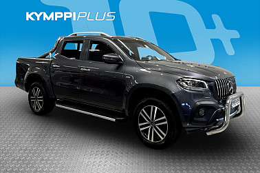 Mercedes-Benz X 250 d 4Matic 3,25/32 A 2H Progressive * 2. Omisteinen Suomi-auto / LED / Vetokoukku * - Musta sisäkatto / Vakionopeudensäädin / Navi / Karjapuskuri ja astinlaudat